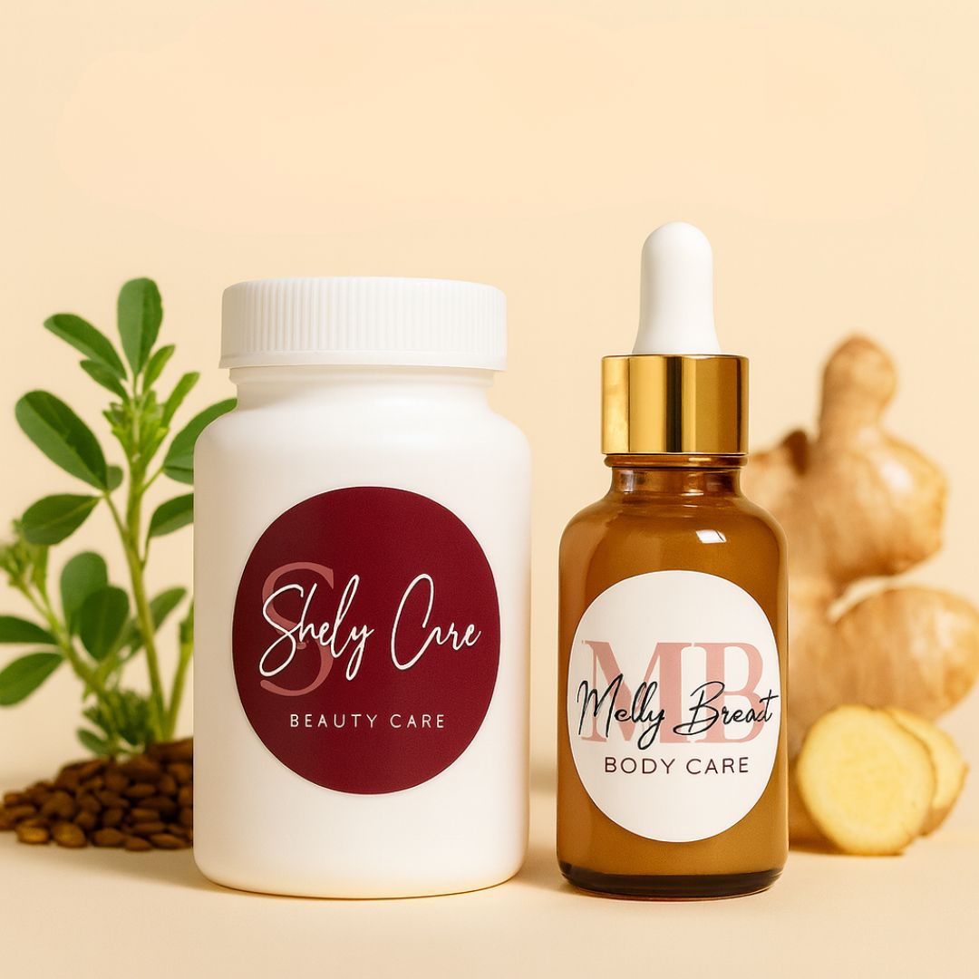 MellyBreast - Duo huile + complément prises de formes