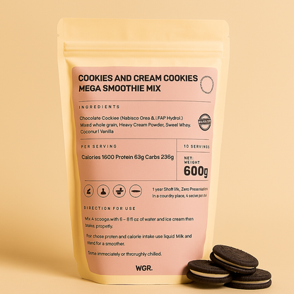 MellyBreast - Smoothie ultra-calorique Cookie and Cream